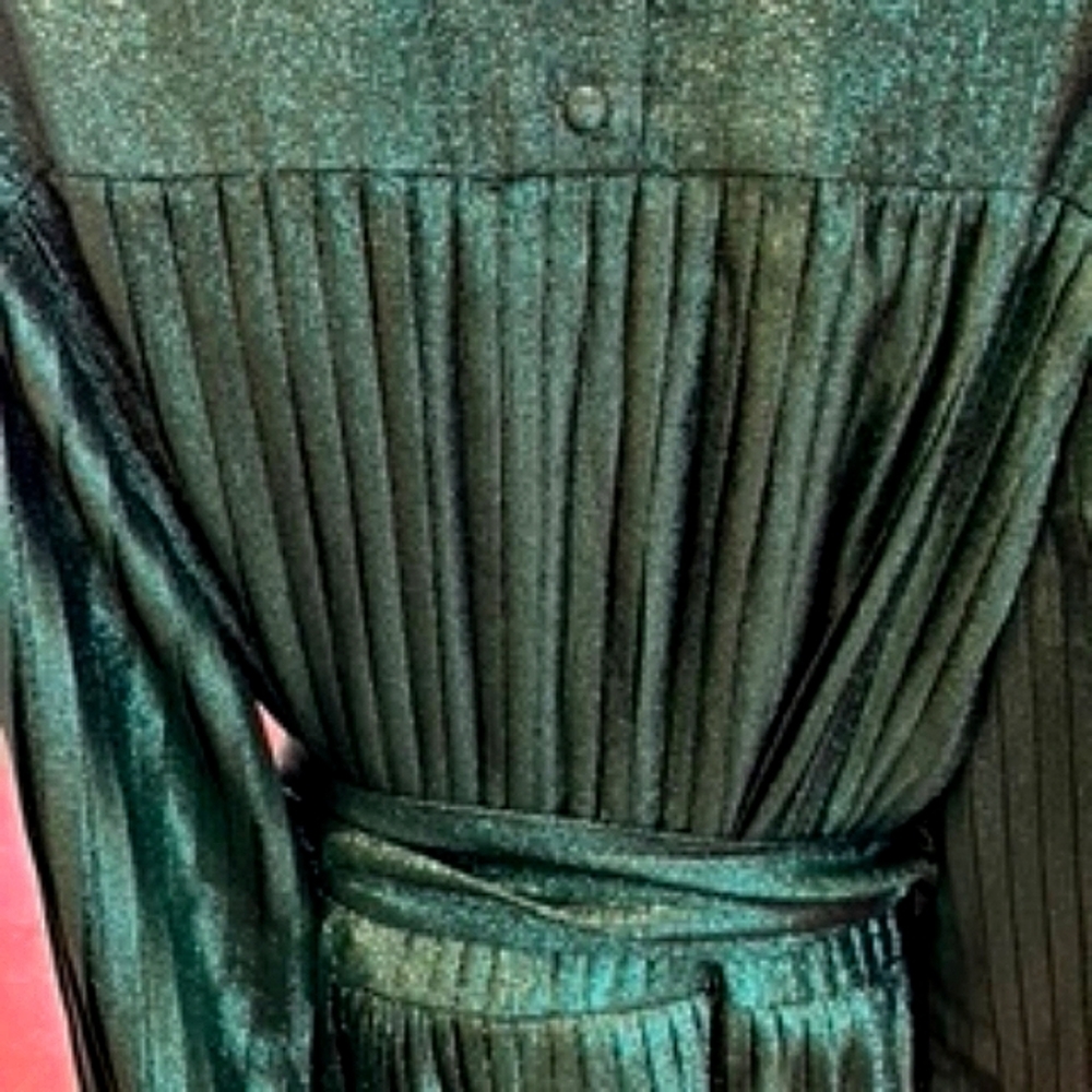 Marc Jacobs Emerald Green Runway Dress from Fall 2019 - Picture 10 of 16